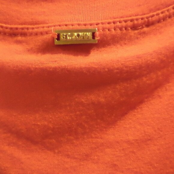 St. John Zip Hooded Jacket with Tank~Red See-thru, Long sleeves, Full Zip Size:M - Picture 14 of 15